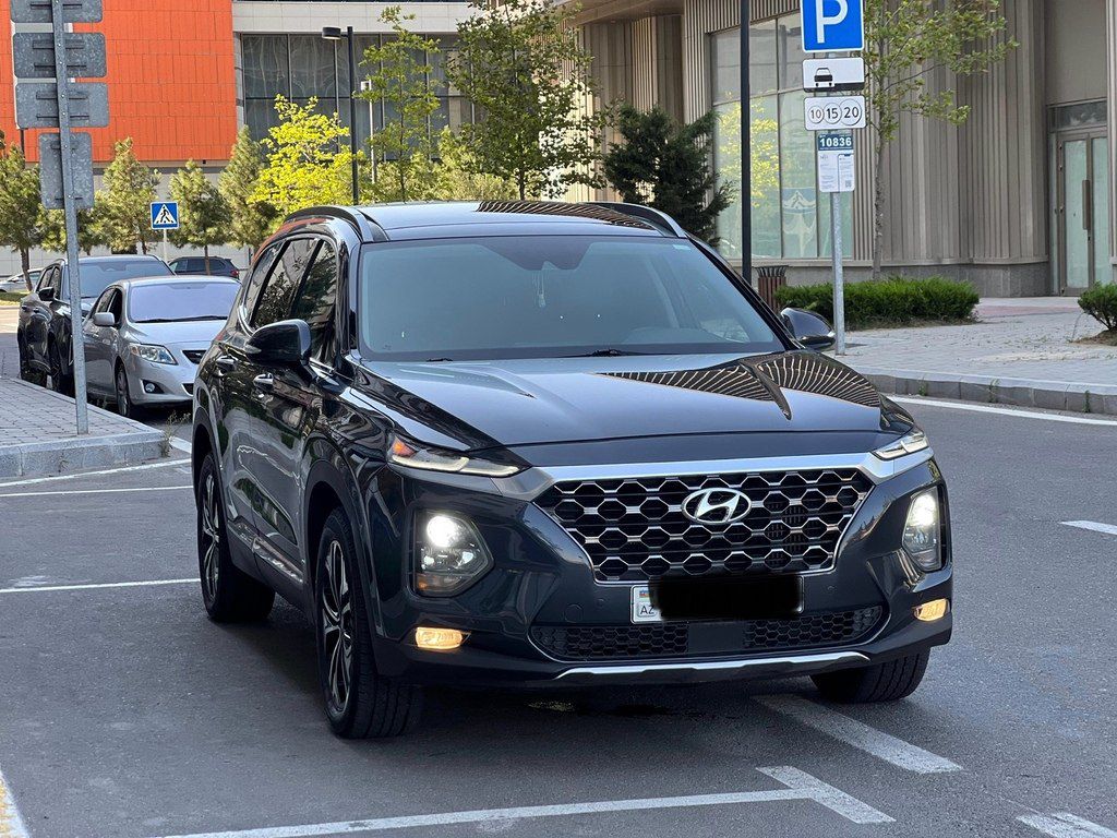 Hyundai Santa Fe, 2.0 L, 2019 il, 178 563 km — Avtomobillər, Bakı (2)
