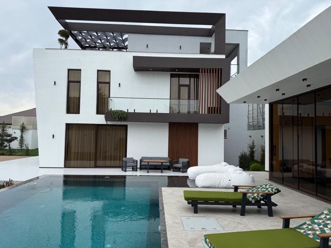 İcarəyə verilir 5 otaqlı həyət evi/bağ evi 600 m² — Ev, villa, Bakı (7)