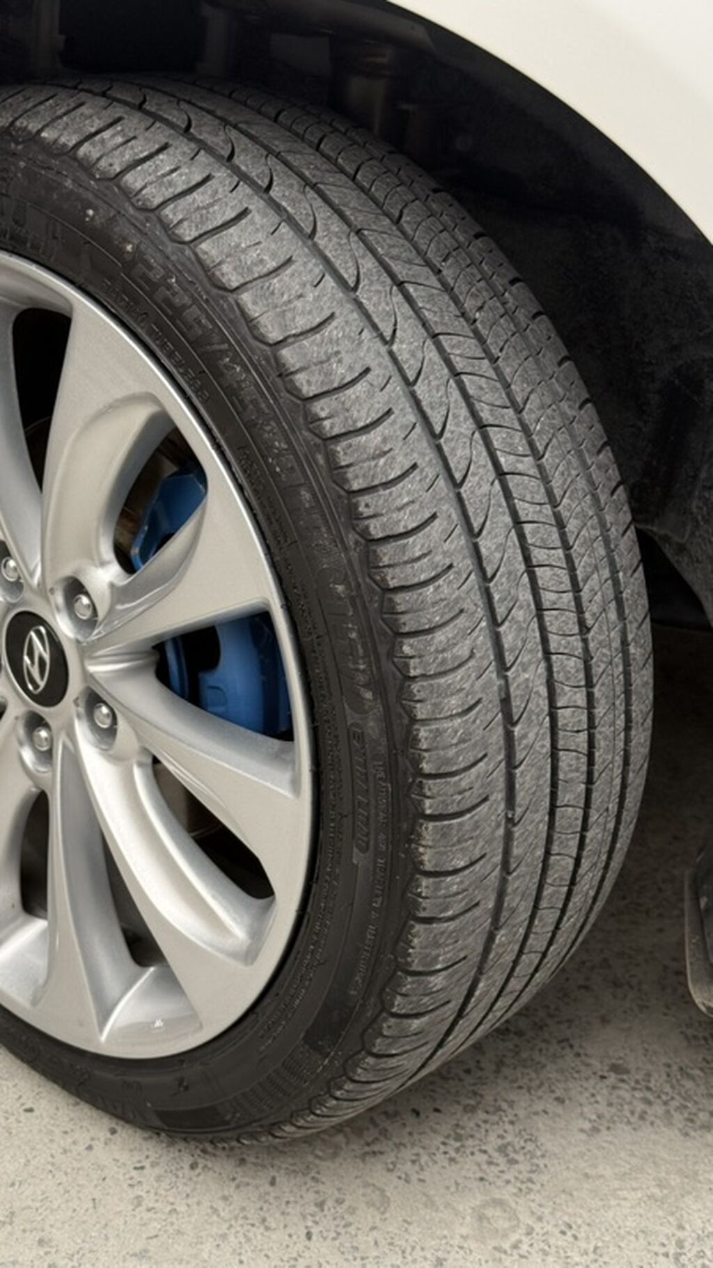 Hyundai orijinal yüngül lehimli disk və təkər komplekti - Rəng: gümüş — Avto, Mingəçevir (2)