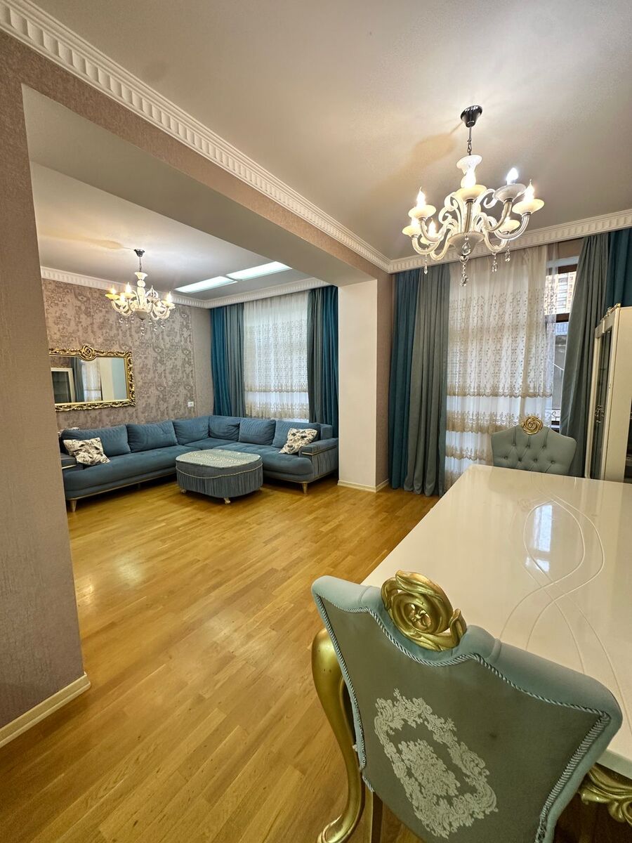 İcarəyə verilir 3 otaqlı yeni tikili 90 m² — Mənzil, Bakı (2)