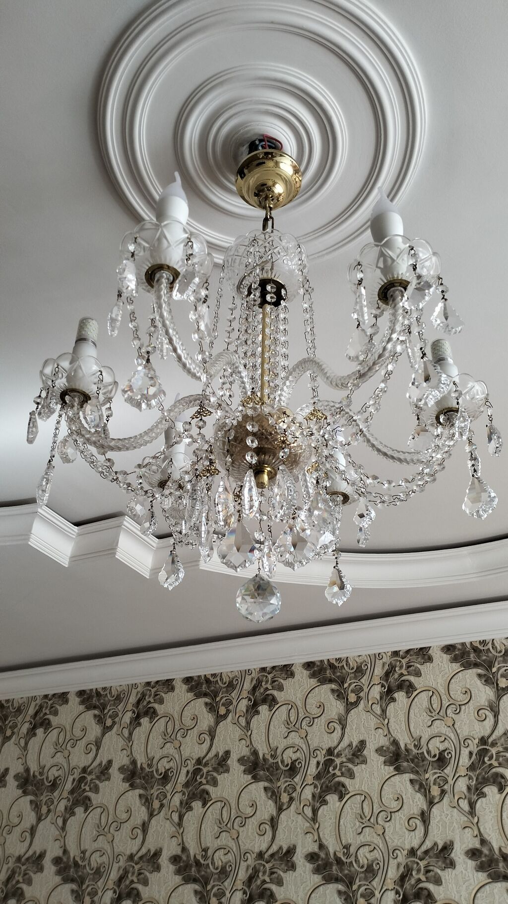 Çılçıraq, 8 lampa, Metal — İşıqlandırma, Bakı (3)