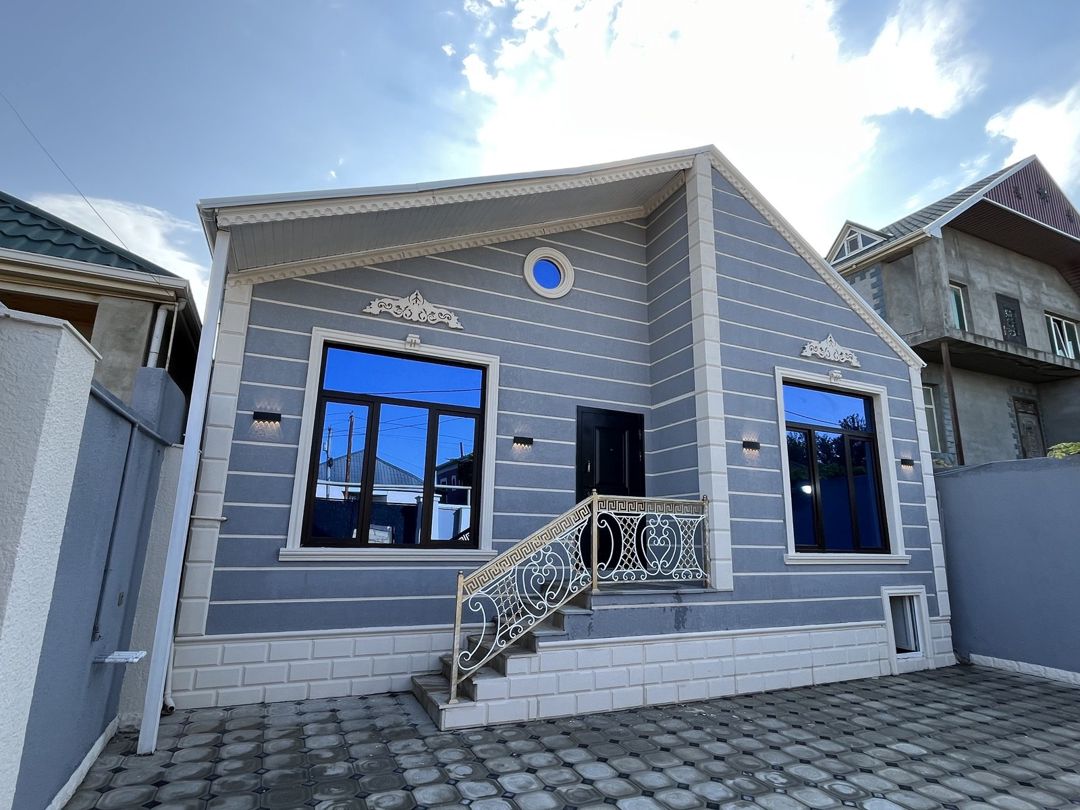 Satılır 4 otaqlı həyət evi/bağ evi 130 m² — Ev, villa, Bakı (2)