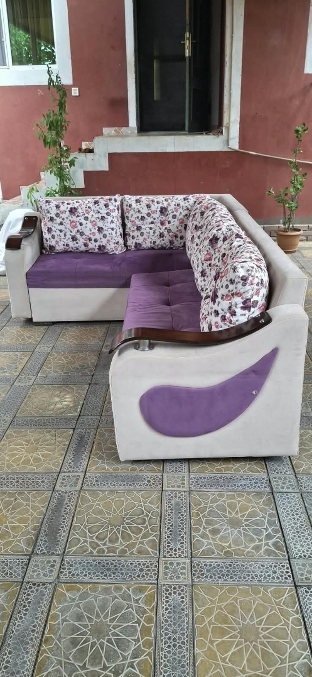 Künc divan, İşlənmiş, Açılmayan, Bazasız, Parça, Çatdırılma yoxdur — Mebel, Digah (3)