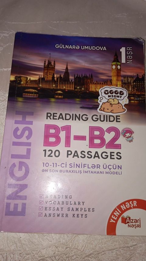 B1-B2 ingilis dili testi — Naxçıvan