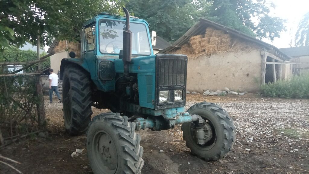 MTZ Belarus 82 traktoru - Model: MTZ Belarus 82 (4x4) - Rəng: mavi — Traktorlar, Qusar (2)