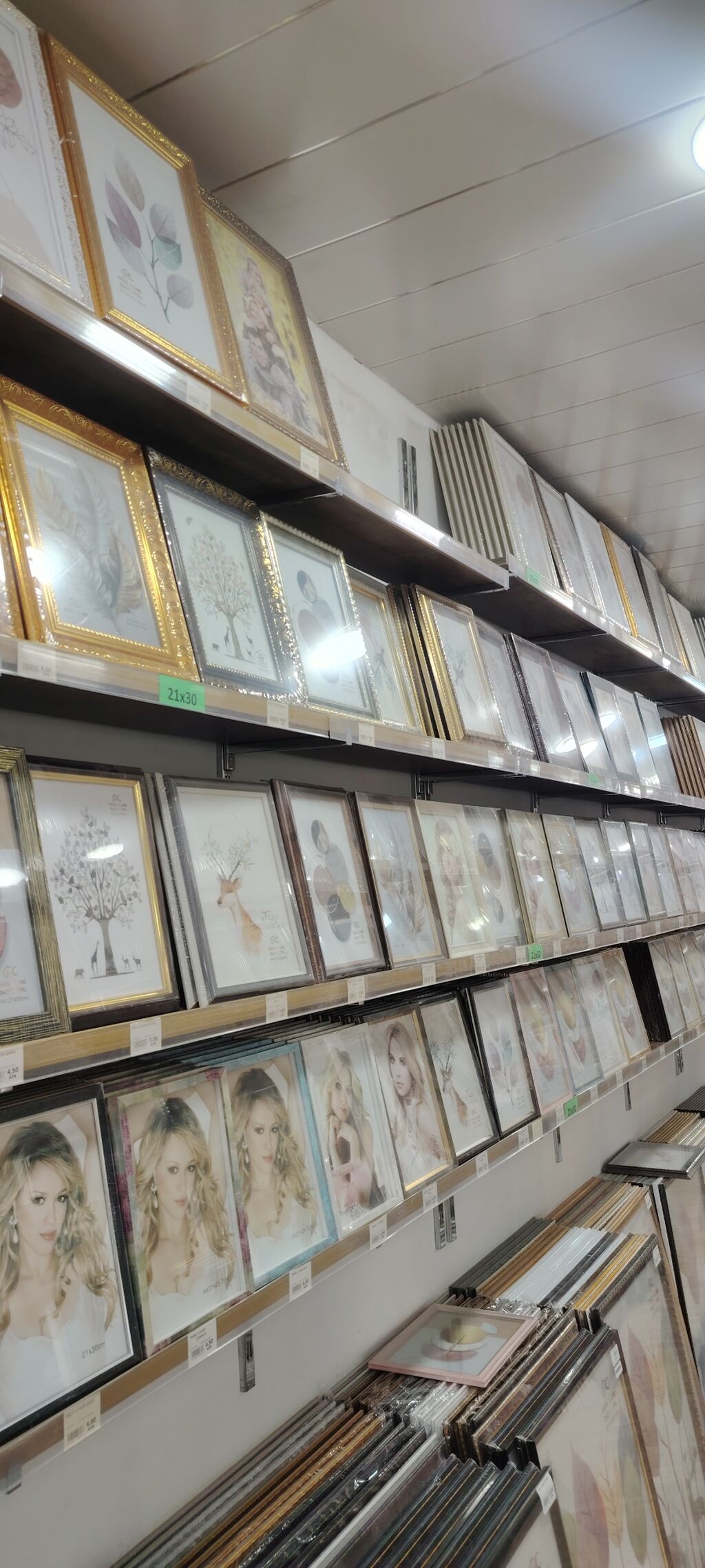 Çərçivə А4 (21 x 29.7 sm), Plastik — Şəkillər, plakatlular və çərçivələr, Bakı (4)