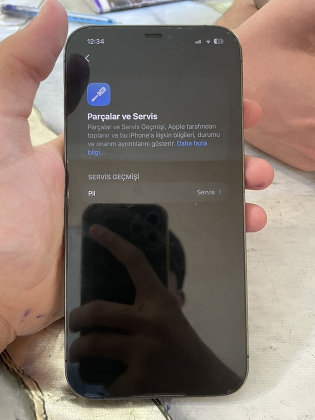 IPhone 12 Pro Max, 256 GB, Space Gray, Simsiz şarj, Face ID — Apple iPhone, Kürdəmir (4)