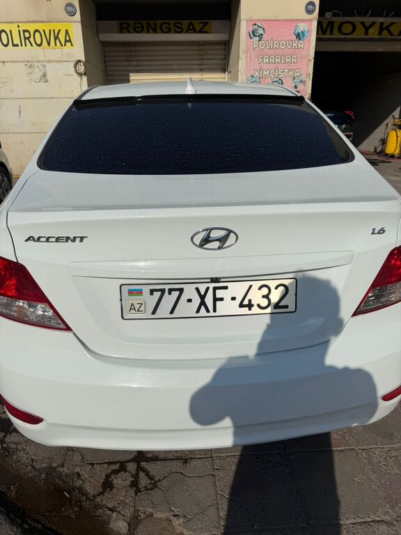Hyundai Accent, 1.6 L, 2013 il, 213 000 km — Avtomobillər, Bakı (2)