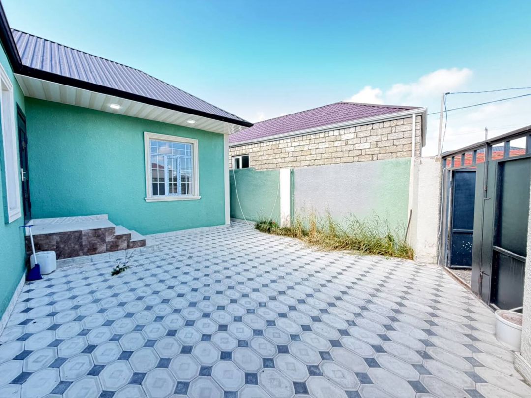Satılır 3 otaqlı həyət evi/bağ evi 90 m² — Ev, villa, Bakı (2)