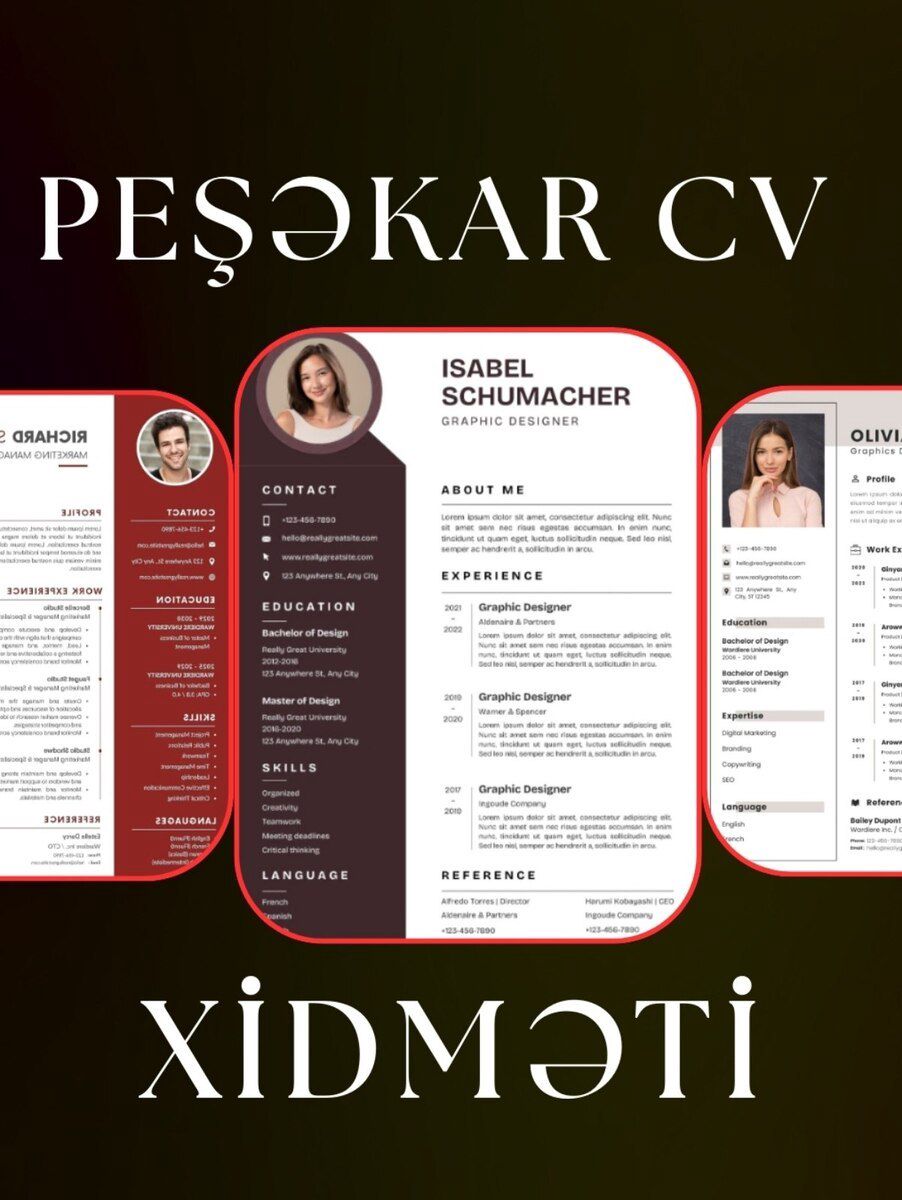 CV xidmətləri — Xidmətlər, Bakı (2)