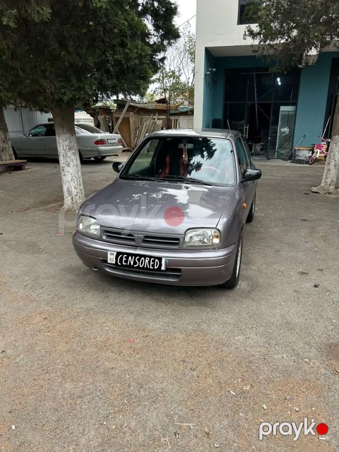 Nissan Micra (K11) hetçbek, 3 qapı, boz rəng. - Yığcam şəhər