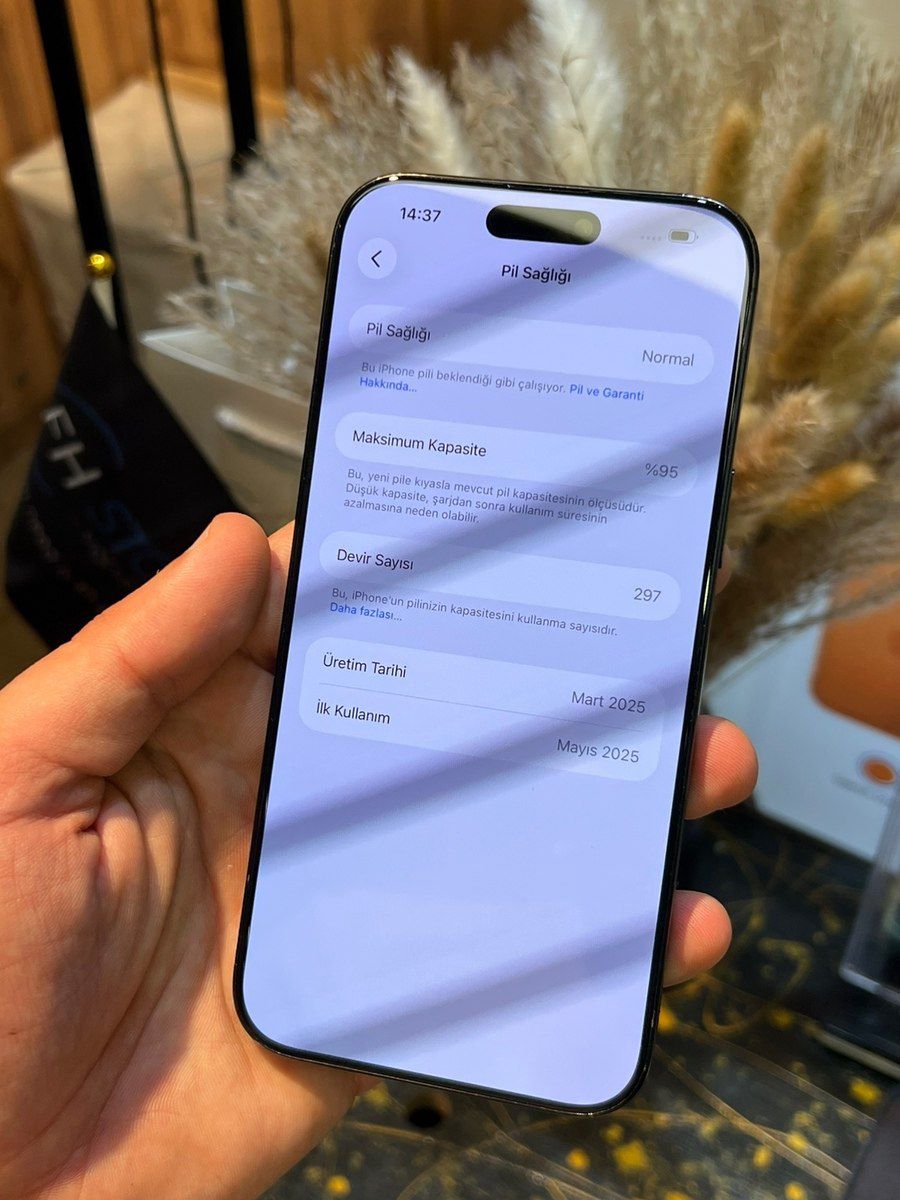 Apple iPhone 16 Pro Max Black Titanium 256GB/8GB — Smartfonlar, Bakı (7)