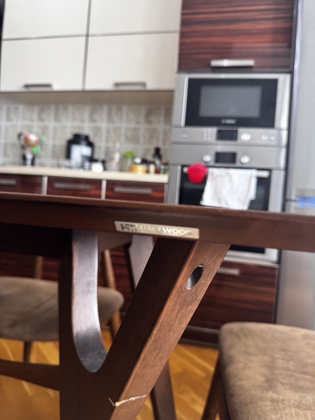 HTH My Wood yemək masası və stul dəsti - Brend: HTH My Wood (etiket — Mebel, Masazır (3)