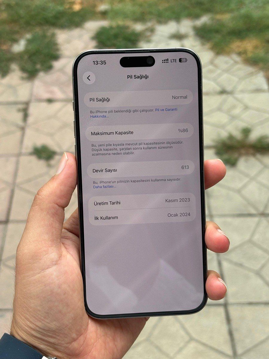 Apple iPhone 15 Pro Max Black Titanium 256GB/8GB — Smartfonlar, Xaçmaz (3)