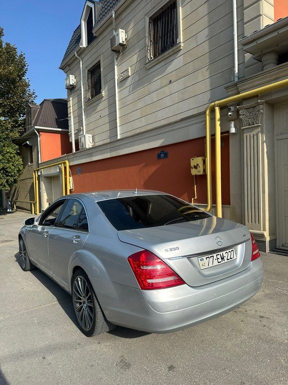Mercedes S 350, 3.5 L, 2005 il, 184 000 km — Avtomobillər, Bakı (5)