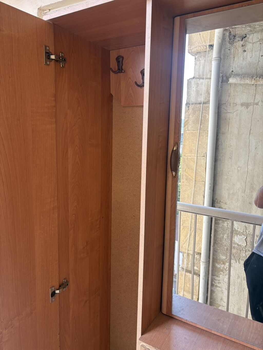 Dəhliz üçün çoxfunksiyalı dolab-komod seti - Material: laminat/LDSP — Xol üçün, Bakı (3)