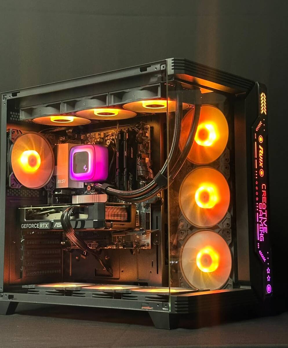Gaming PC| Ryzen 7 7800X3D 5.00 ghz RTX 5060 8GB SSD 1TB NVMe M.2 RAM 32GB DDR5 — Masaüstü kompüterlər, Bakı (3)