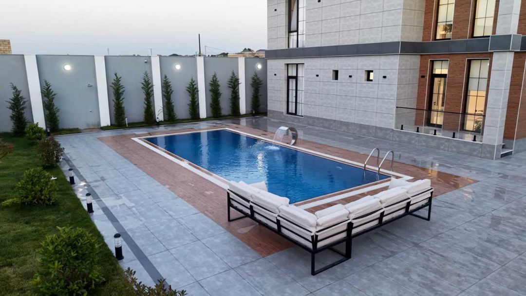 Satılır 5 otaqlı həyət evi/bağ evi 400 m² — Ev, villa, Bakı (4)