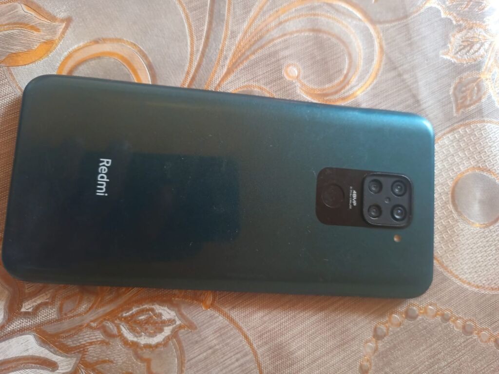 Redmi Note 9, 64 GB, rəng - Yaşıl, Qırıq — Elektronika, Gəncə (2)