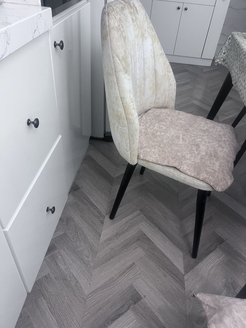 Künc divan, Yeni, Açılmayan, Bazalı, Vеlur parça, Ödənişli çatdırılma — Mebel, Bakı (3)