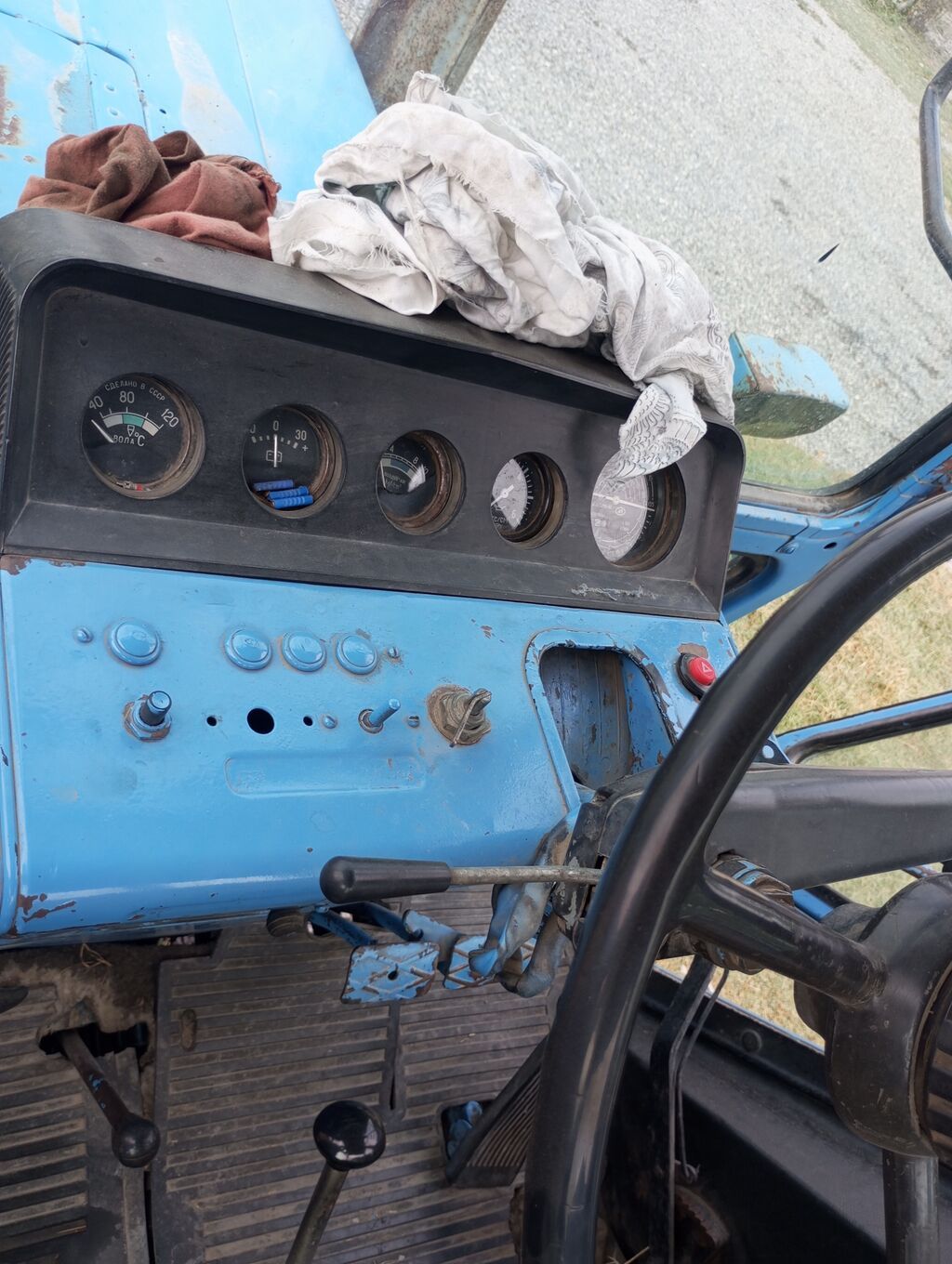 Mavi MTZ tipli təkərli traktor Texniki xüsusiyyətlər və — Traktorlar, Ağdaş (8)