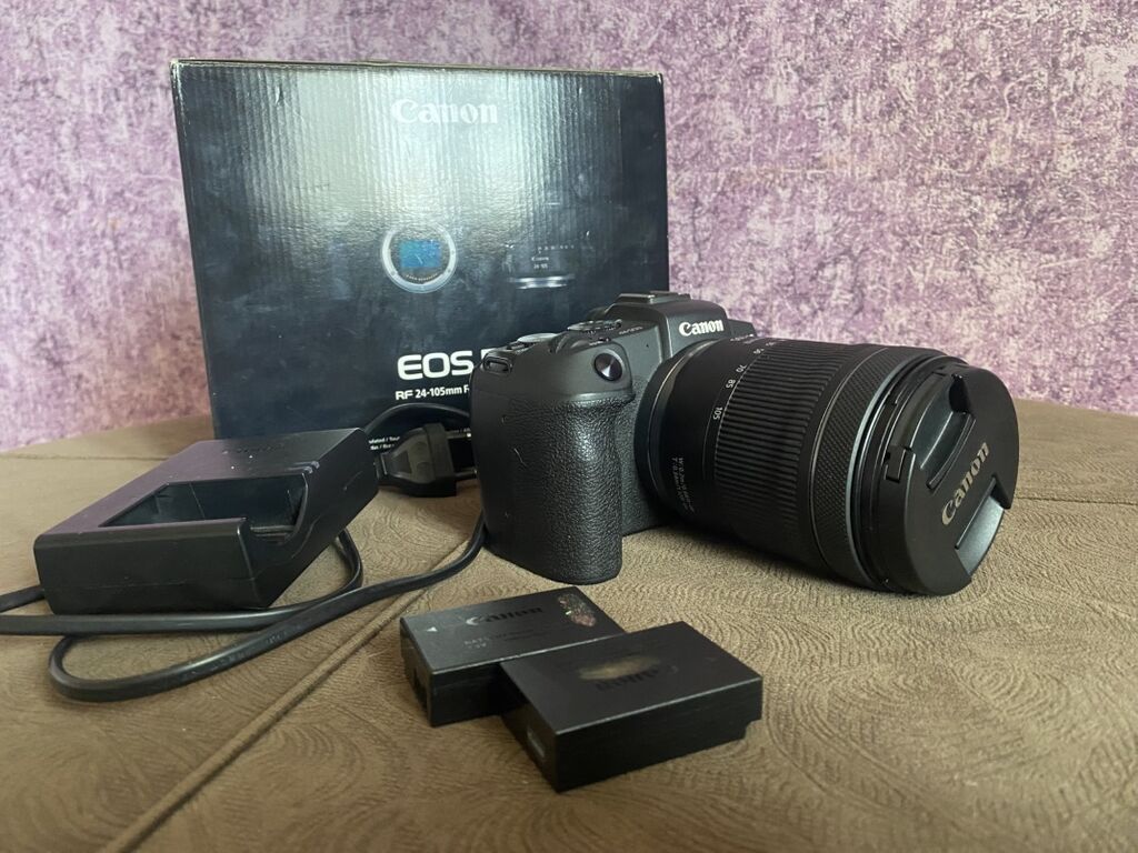 Canon EOS RP tam kadr güzgüsüz fotoaparat + RF 24-105mm f/4-7.1 IS STM — Elektronika, Sabirabad
