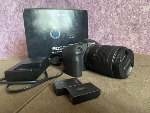 Canon EOS RP tam kadr güzgüsüz fotoaparat + RF 24-105mm f/4-7.1 IS STM — Sabirabad