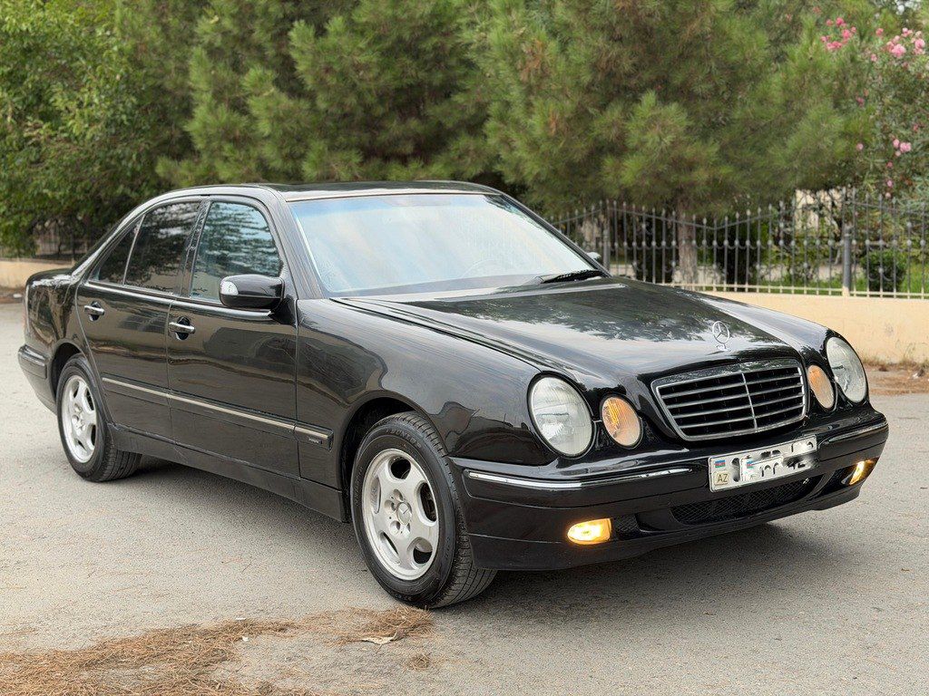 Mercedes E 240, 2.4 L, 1999 il, 420 000 km — Avtomobillər, Sumqayıt (3)
