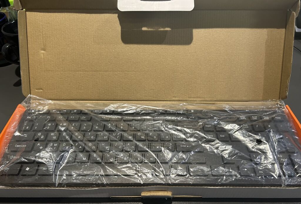 2E KS210 Black simsiz klaviatura Yenidir — Elektronika, Bakı (2)
