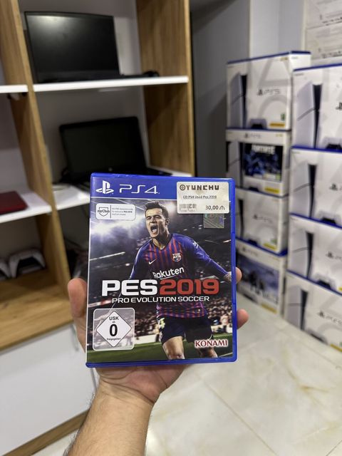 PS4 üçün PES 2019 (Pro Evolution Soccer) disk Ideal veziyyetde — Bakı