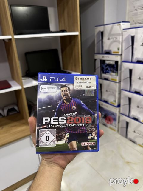 PS4 üçün PES 2019 (Pro Evolution Soccer) disk Ideal veziyyetde — Bakı