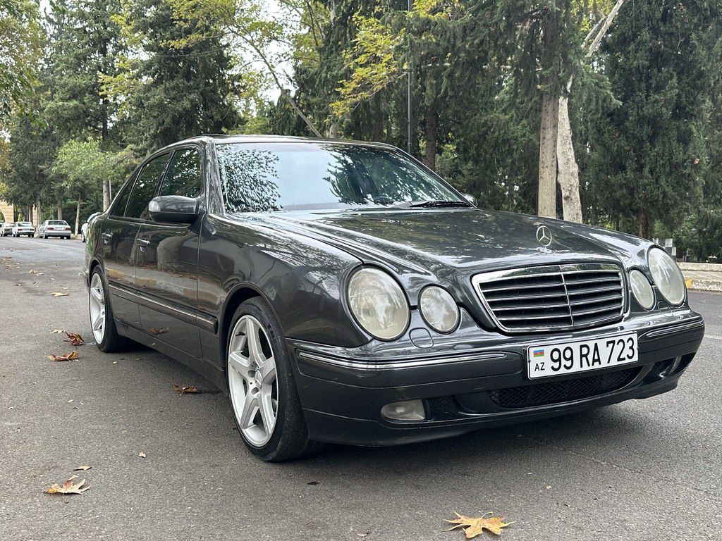 Mercedes E 320, 3.2 L, 2000 il, 400 000 km — Avtomobillər, Ağsu (11)