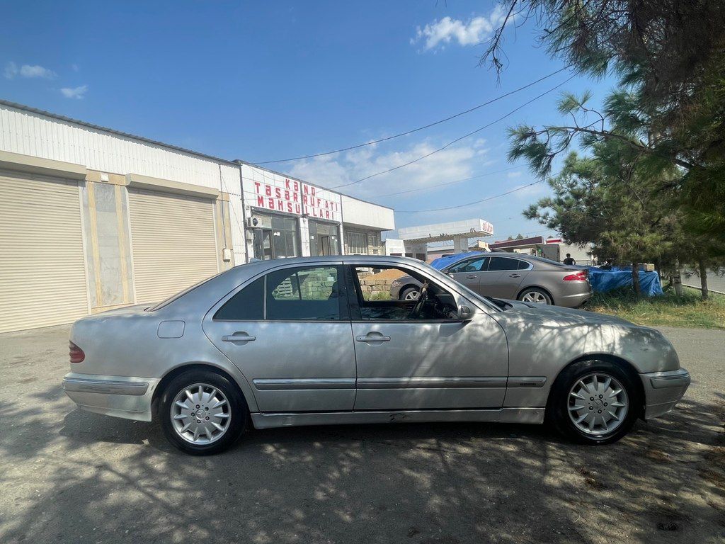 Mercedes E 220, 2.2 L, 1999 il, 450 000 km — Avtomobillər, Goranboy (5)