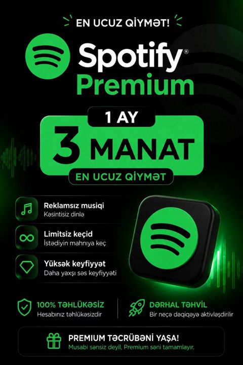 Spotify premium — Bakı