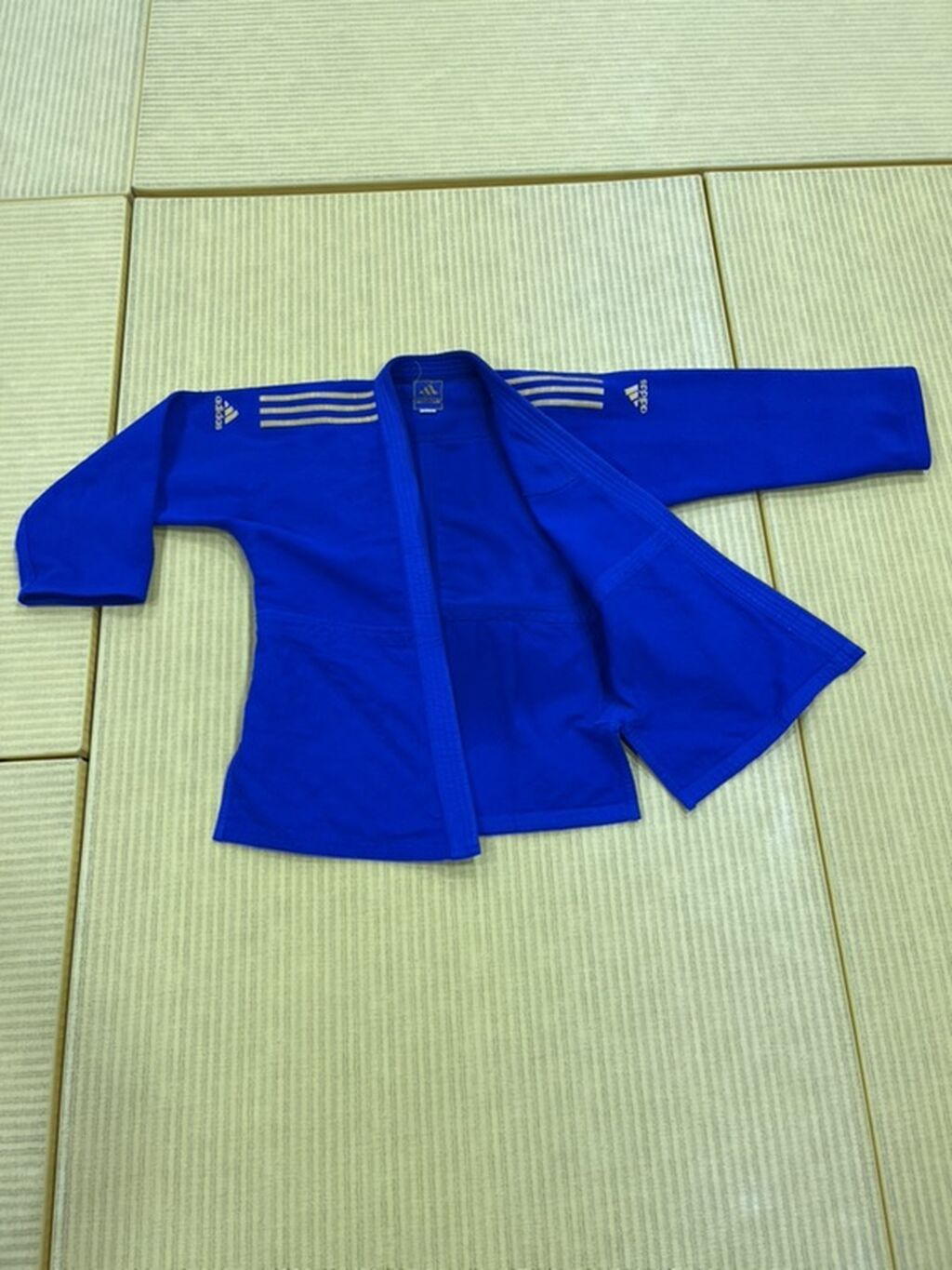 Adidas mavi judo gi (kimono) – üst və şalvar komplekti Əla vəzyəttədir — Şəxsi əşyalar, Bakı (4)