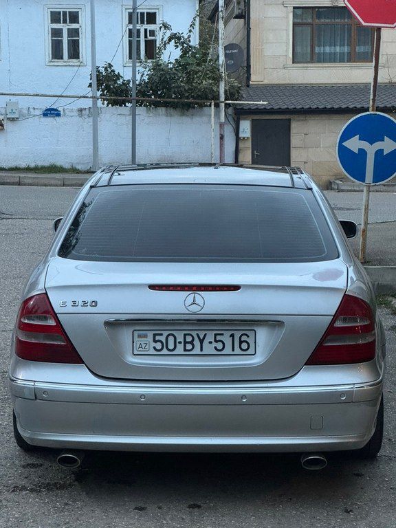 Mercedes E 320, 3.2 L, 2002 il, 360 000 km — Avtomobillər, Qusar (4)