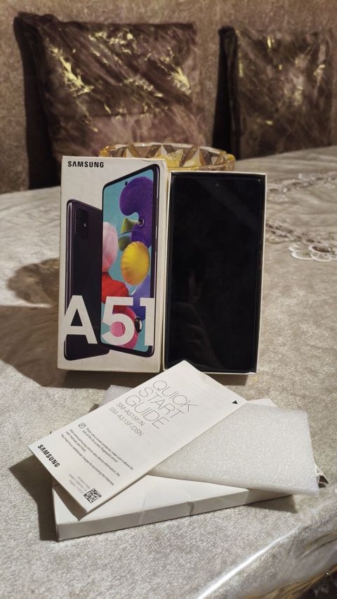 Samsung Galaxy A51, 128 GB, rəng - Qara, Sənədlərlə — Gəncə