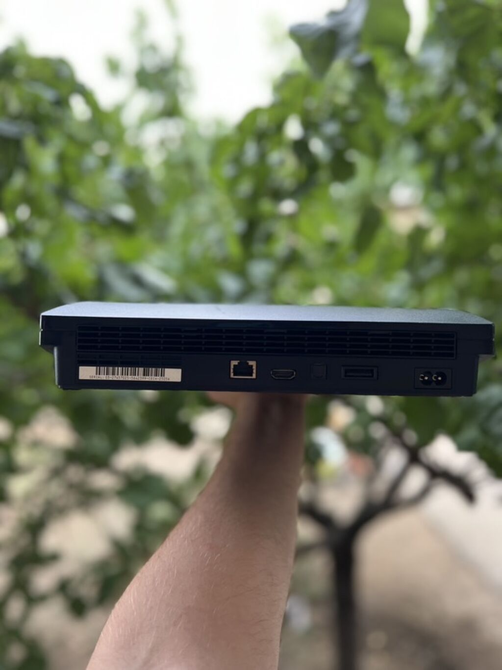 Sony PlayStation 3 Slim oyun konsolu - Model: PS3 Slim (mat qara — Elektronika, Gəncə (4)
