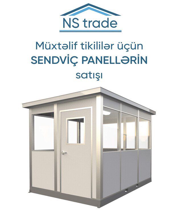 Sendviç panelləri "H50 divar" — Təmir və inşaat, Bakı (6)