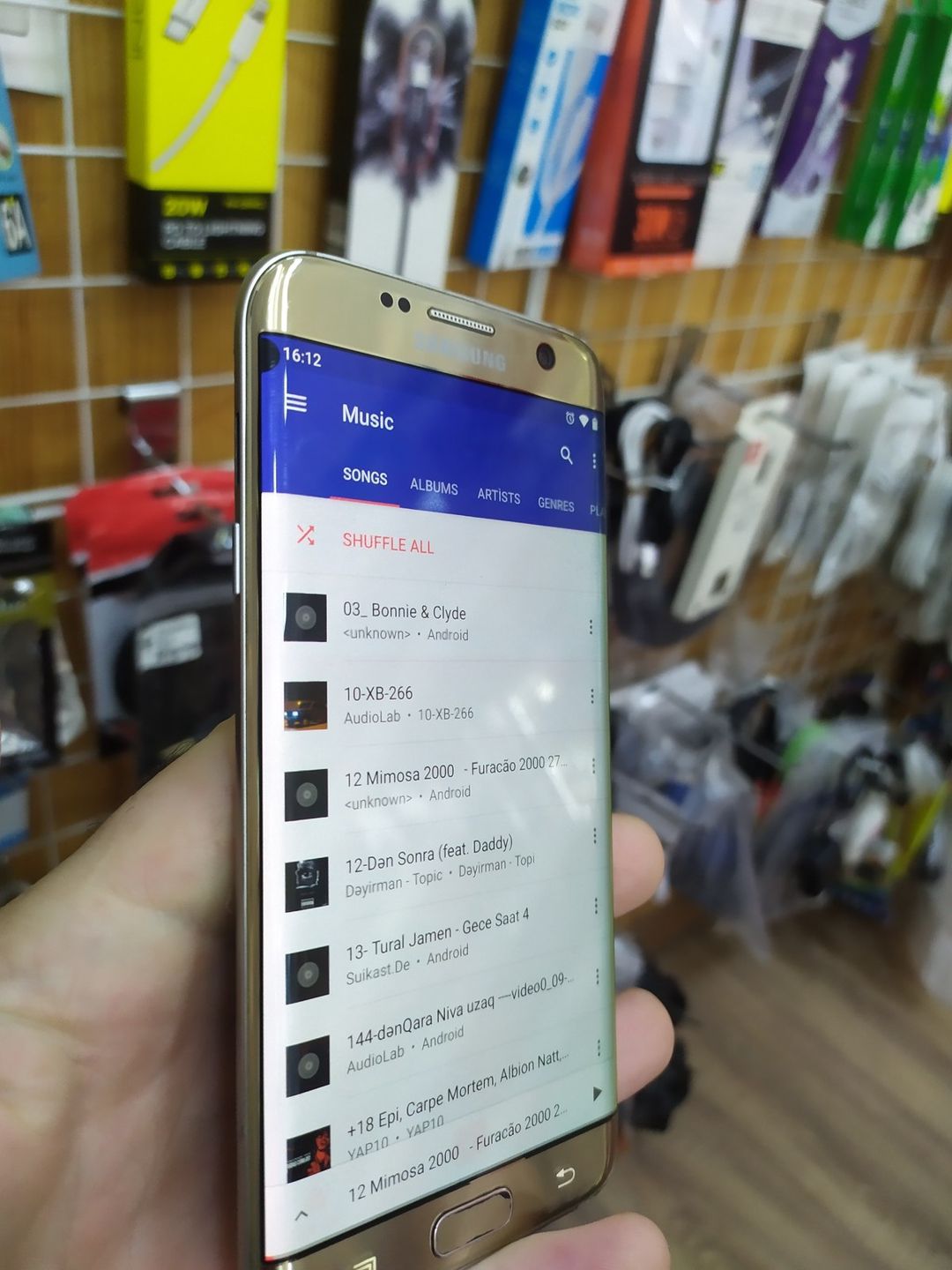Samsung Galaxy S7 edge Gold 32GB/4GB — Smartfonlar, Bakı (2)