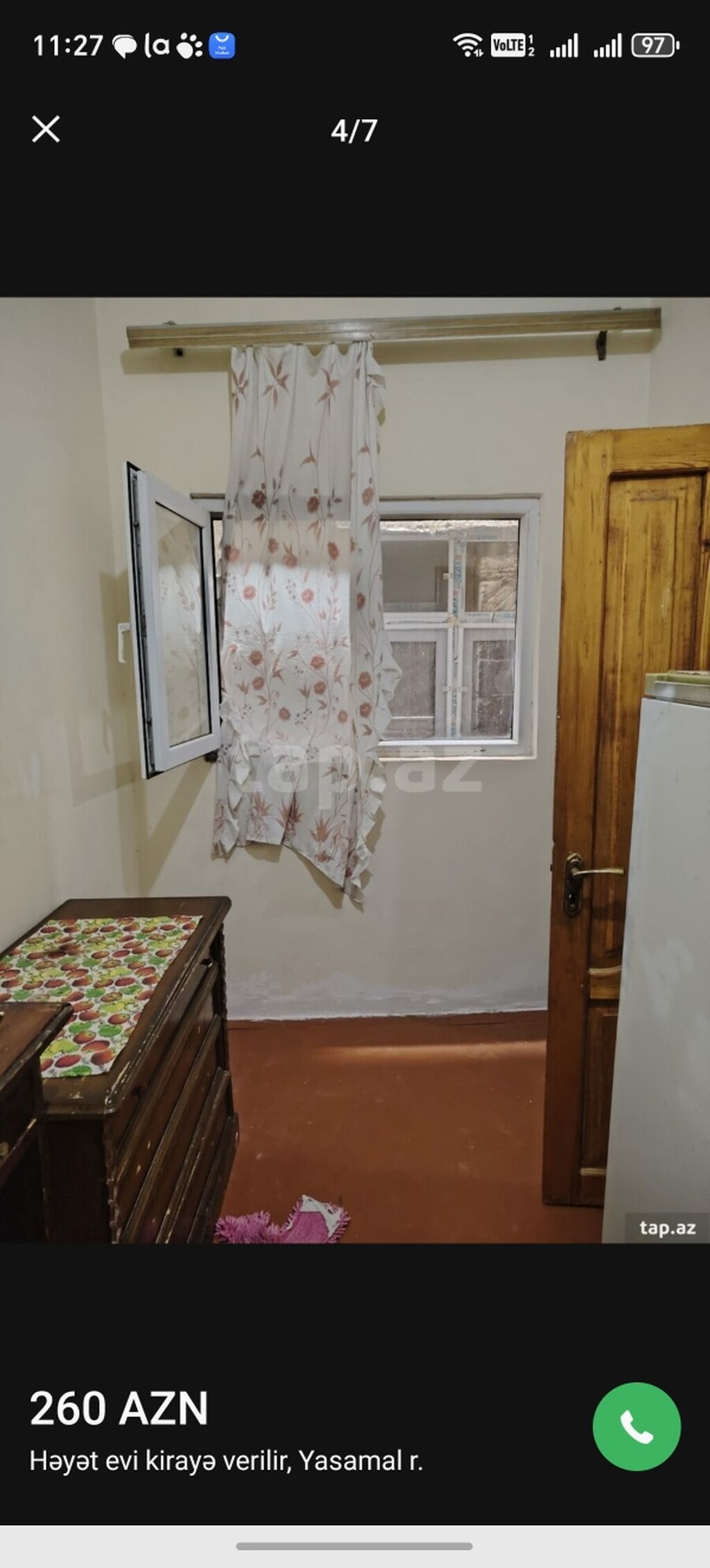 Yasamal r-nunda həyət evi kirayə verilir – 260 AZN. Kommunal ödənişlər — Daşınmaz əmlak, Bakı (3)