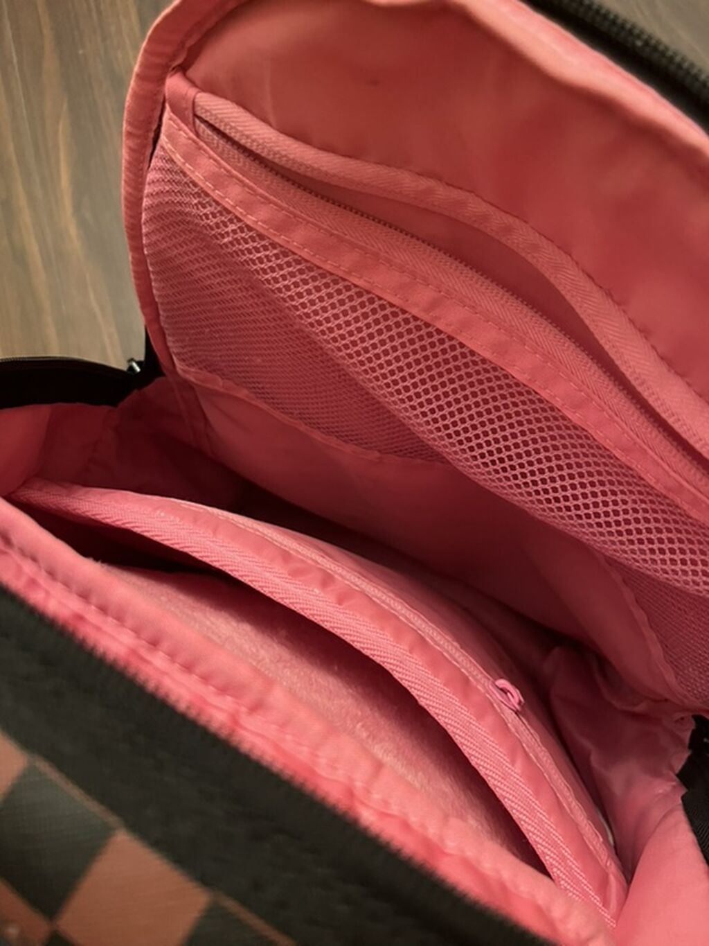 Sprayground “Pink Panther” dizaynlı bel çantası Təzədir. Xaricdən — Çantalar, Bakı (3)