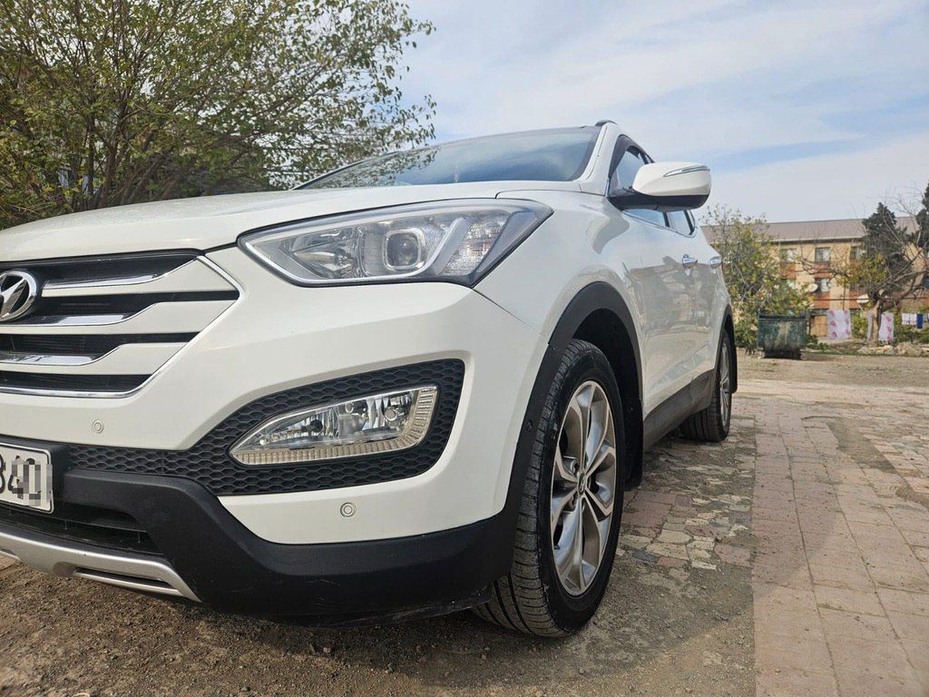 Hyundai Santa Fe, 2.4 L, 2013 il, 175 000 km — Avtomobillər, Gəncə (8)