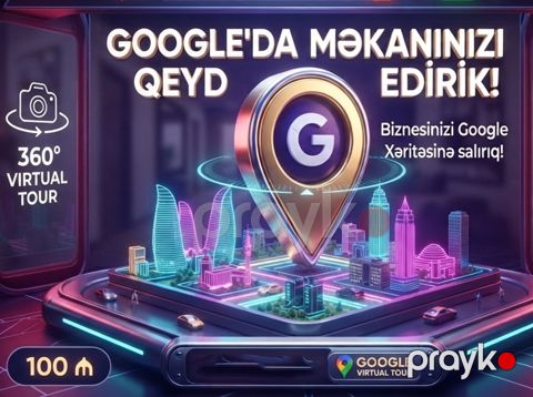 Google-da ünvan qeyd etmə xidməti — Bakı