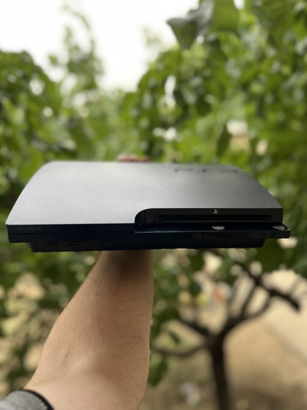 Sony PlayStation 3 Slim oyun konsolu - Model: PS3 Slim (mat qara — Elektronika, Gəncə (3)