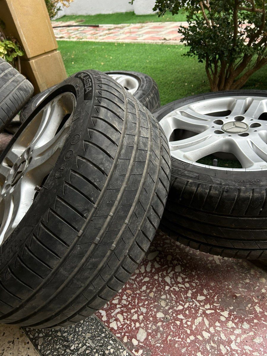Mercedes panorama təkərləri 245/45 R17 — Ehtiyat hissələri və aksesuarlar, Sumqayıt (5)