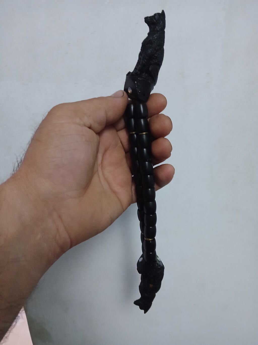 Fiqur, Taxta, rəng - Qara — Heykəlciklər və fiqurlar, Digah (2)