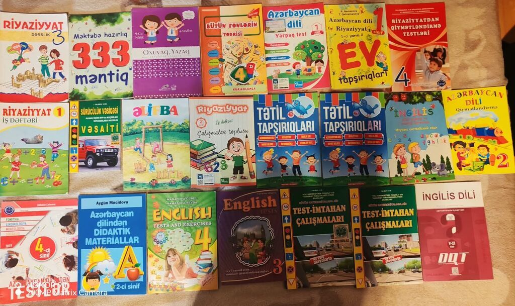 İşlənmişdir, lazım olmadığı üçün satılır. Məktəb və məktəbəqədər — Kitablar və jurnallar, Sumqayıt (2)