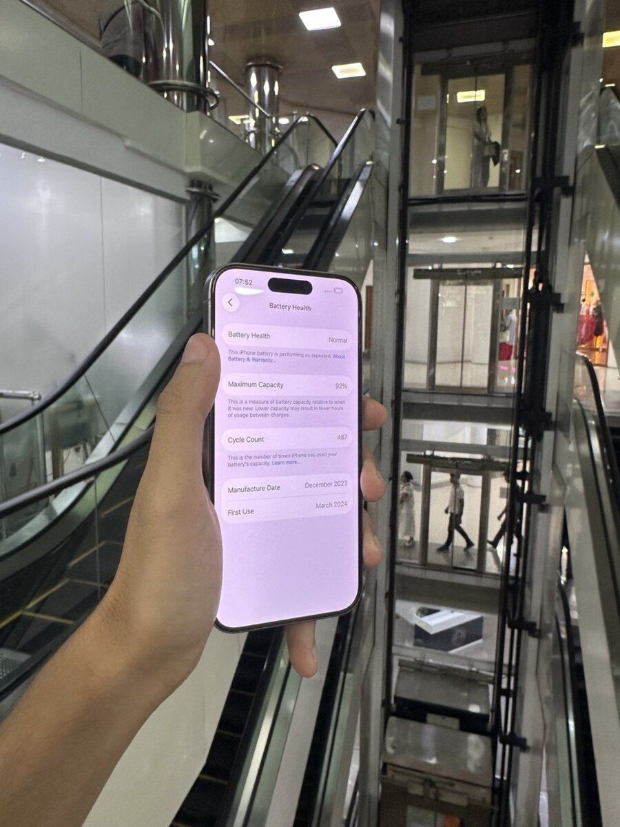 Apple iPhone 15 Pro Natural Titanium 128GB/8GB — Smartfonlar, Bakı (5)