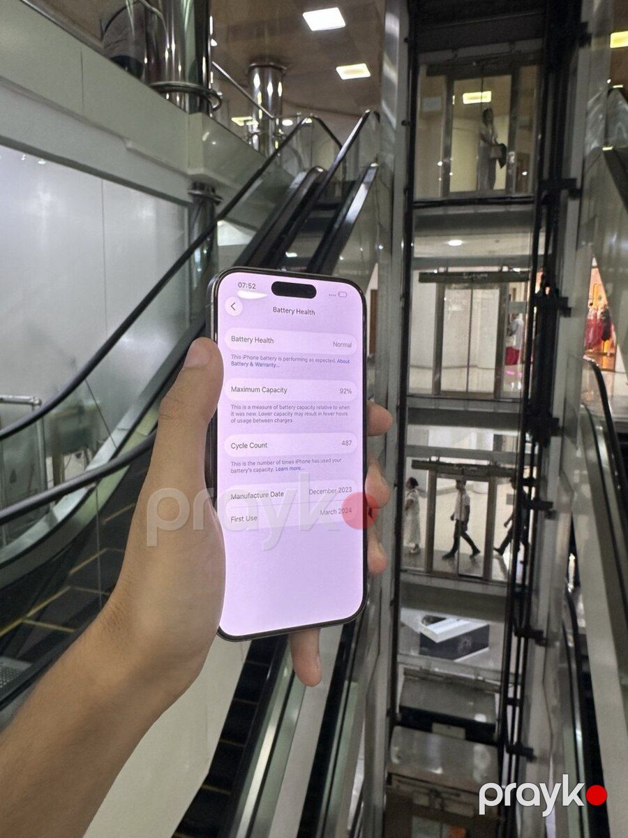 Apple iPhone 15 Pro Natural Titanium 128GB/8GB — Smartfonlar, Bakı (5)